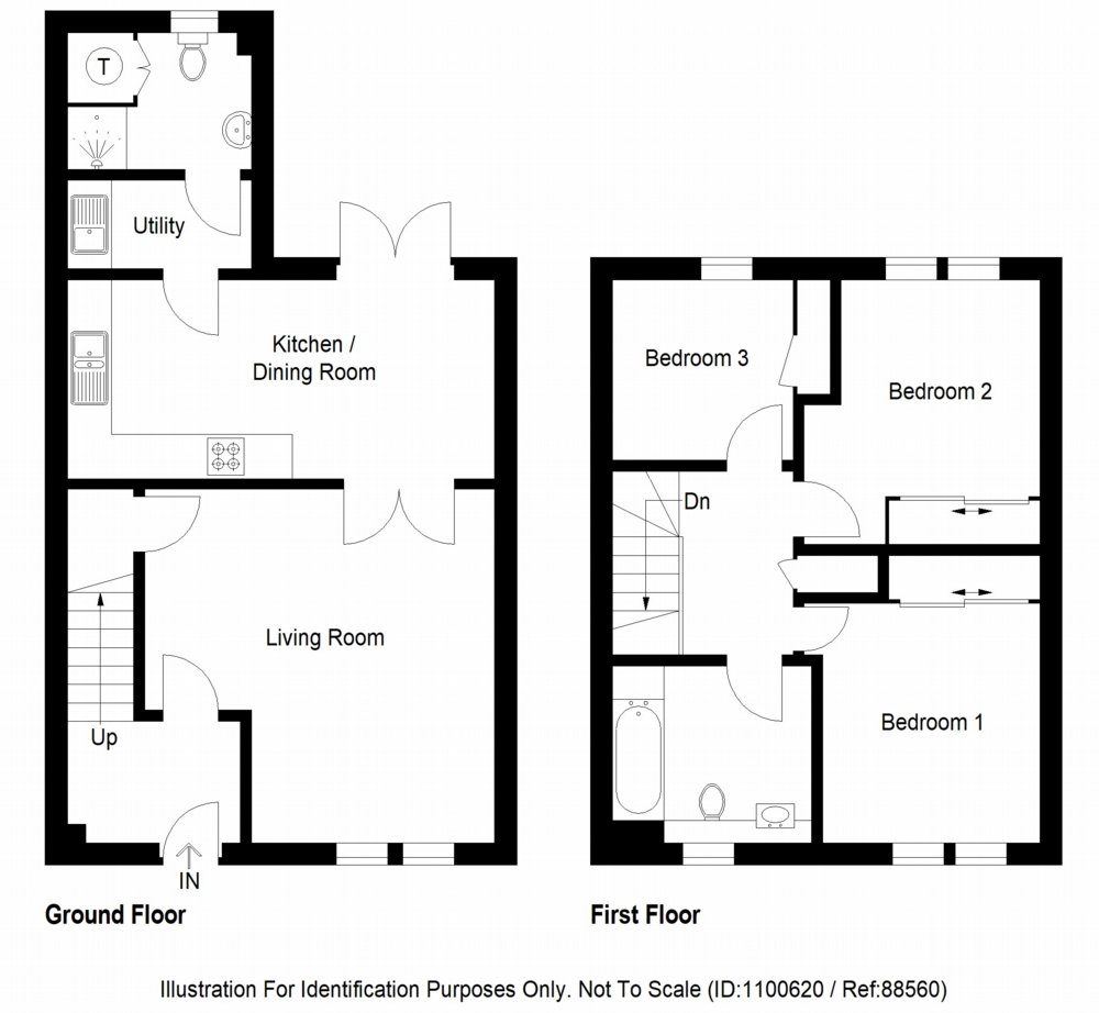 Floor plan of property