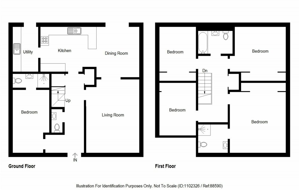 Floor plan of property