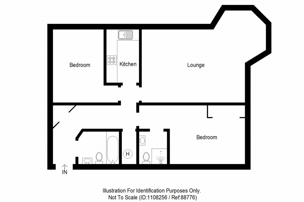 Floor plan of property