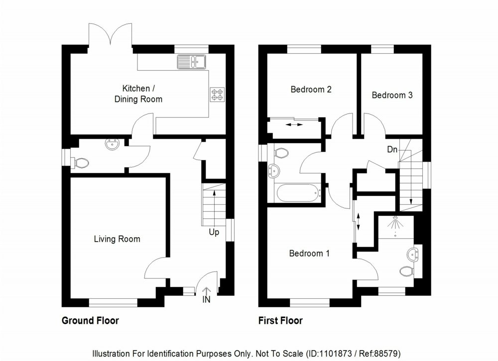 Floor plan of property