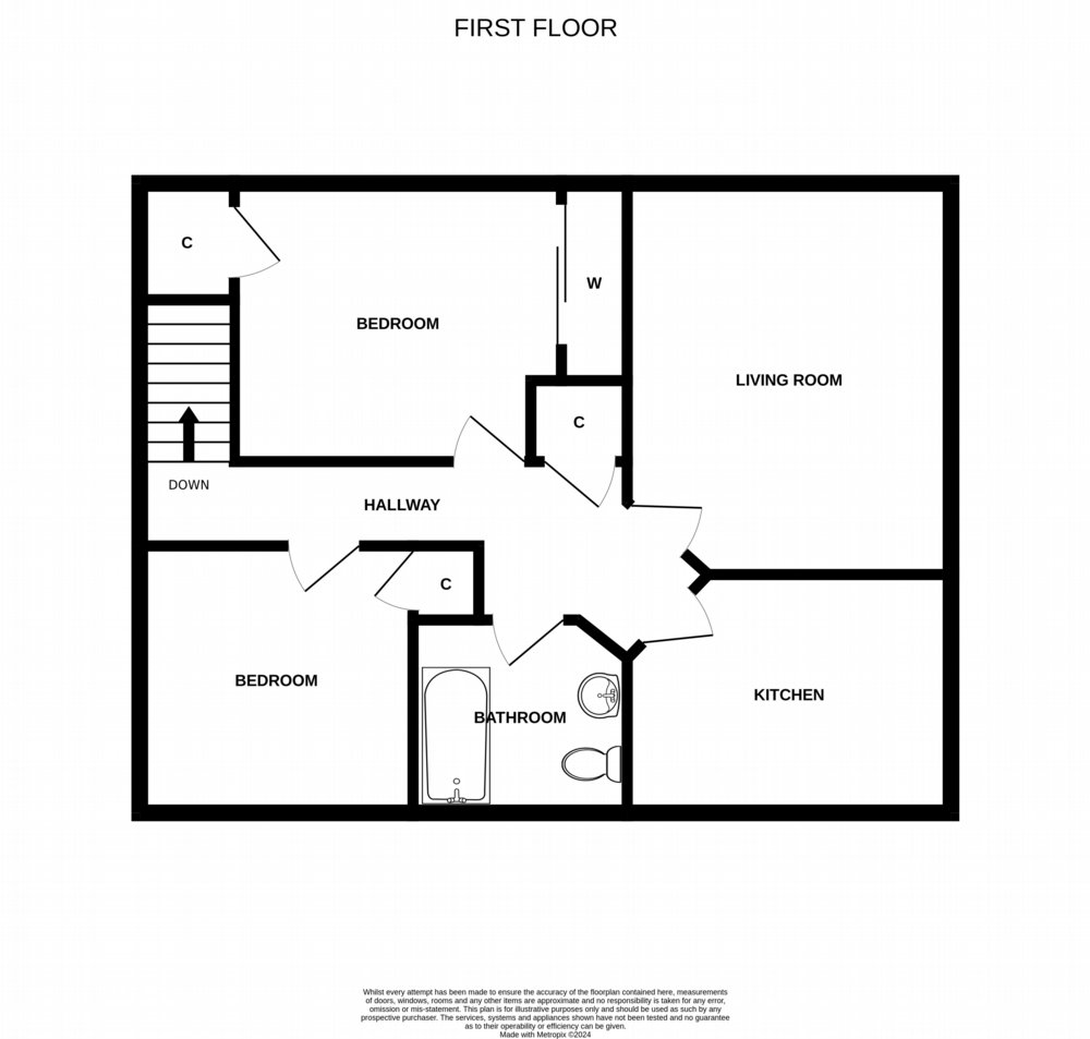 Floor plan of property