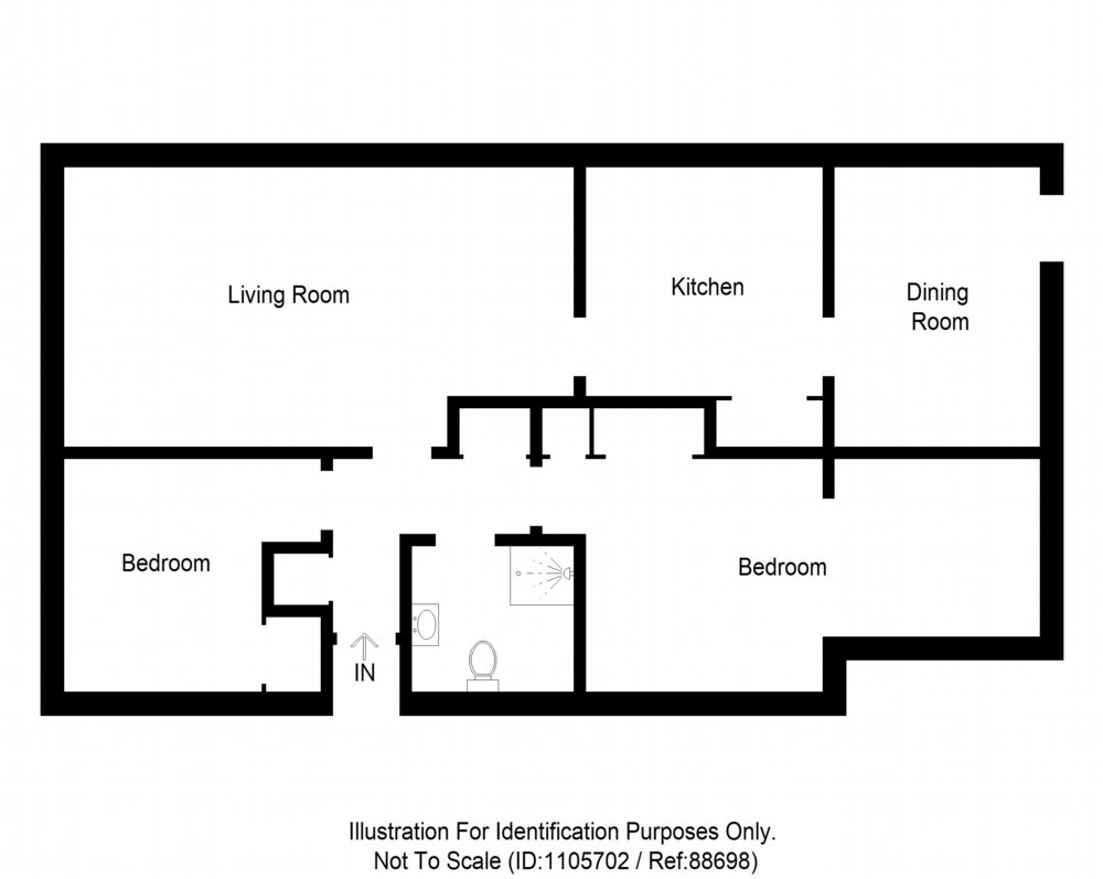 Floor plan of property