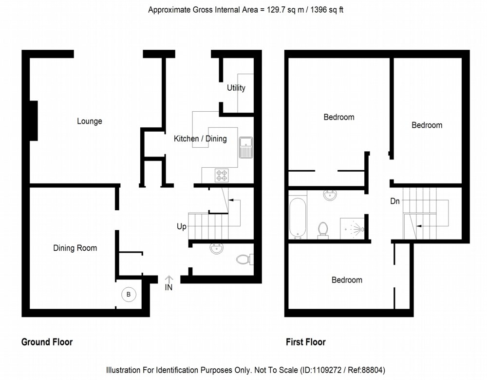 Floor plan of property