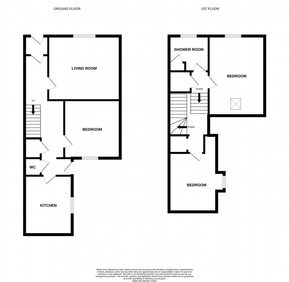 Floor plan of property