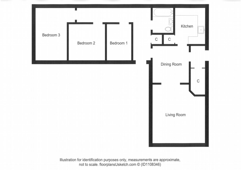 Floor plan of property