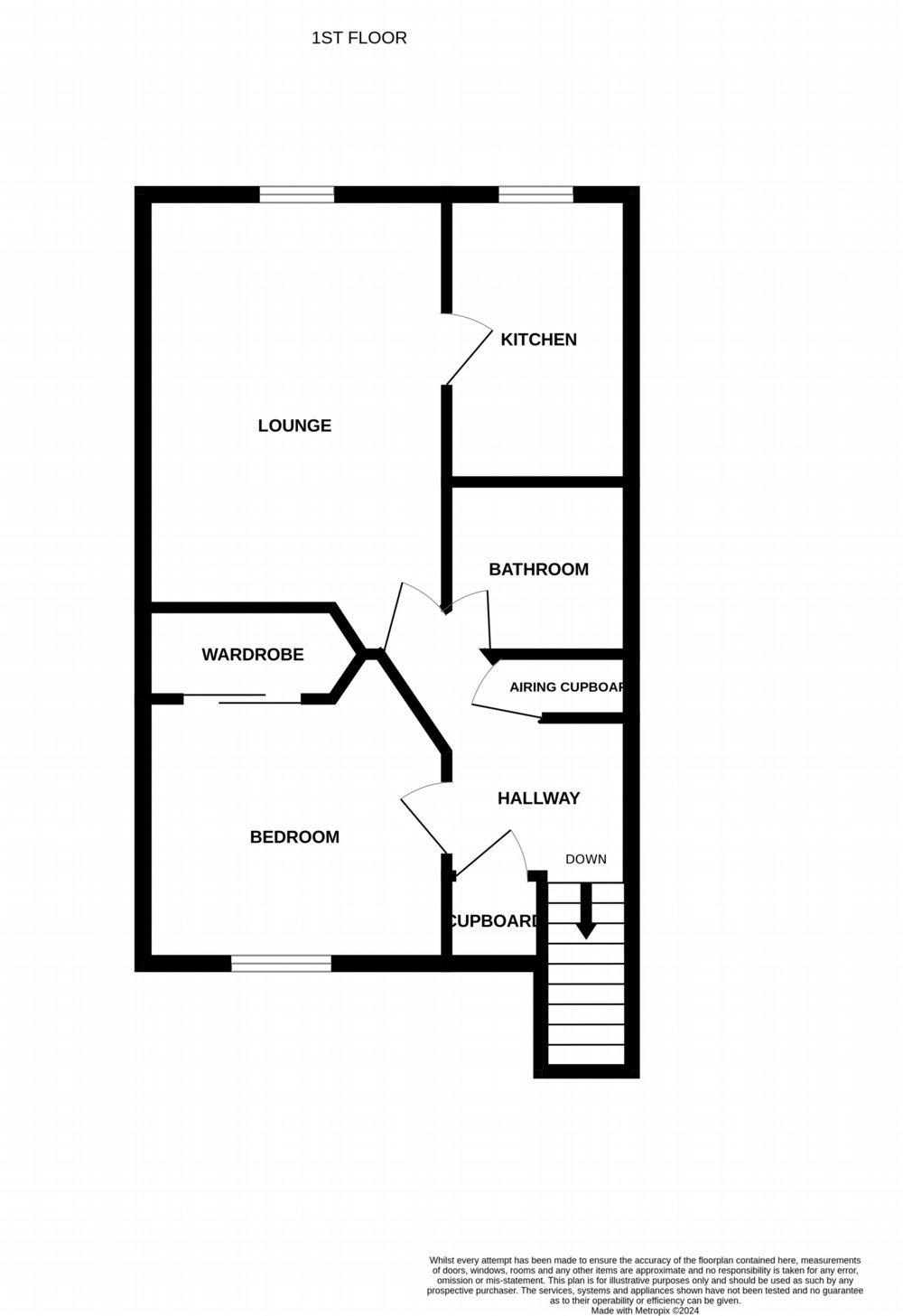 Floor plan of property