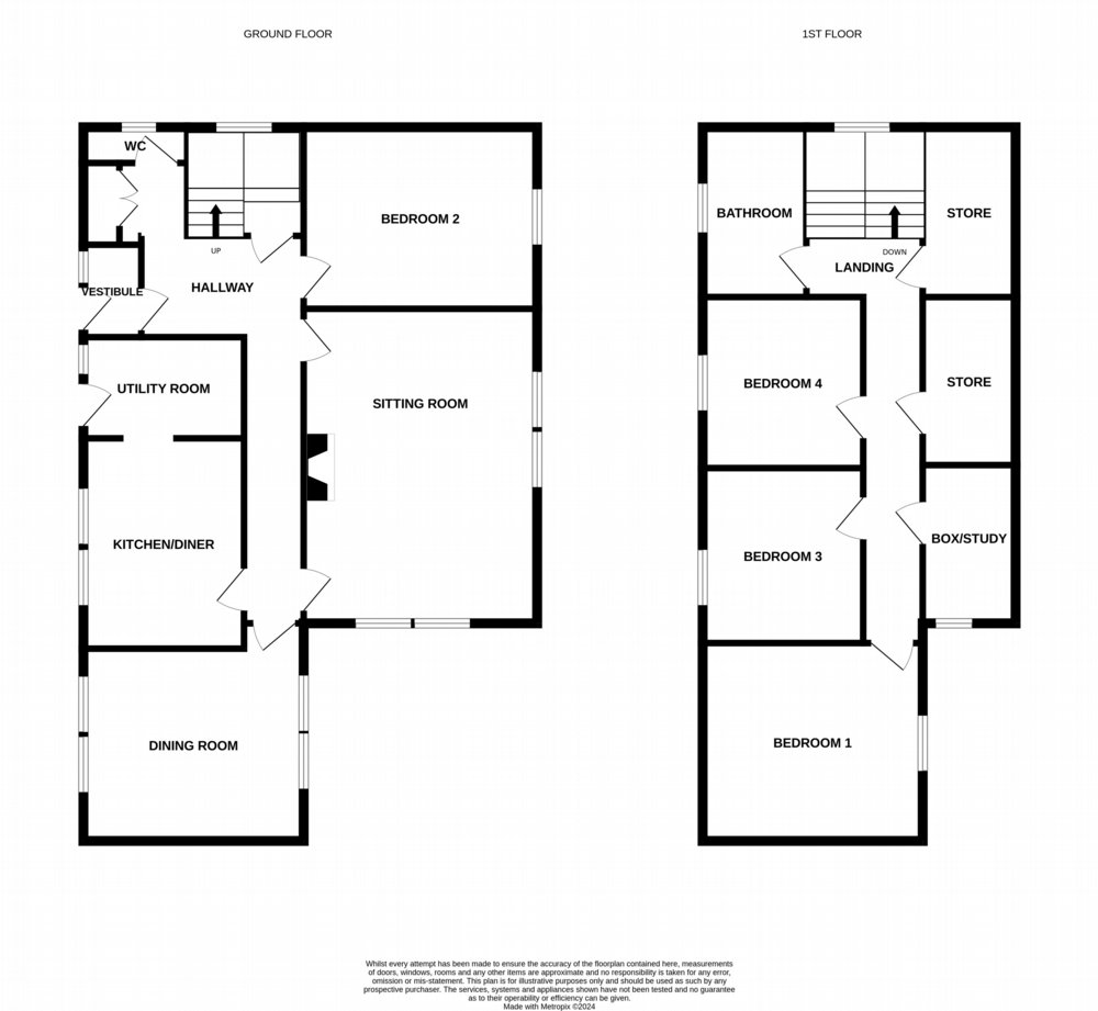 Floor plan of property