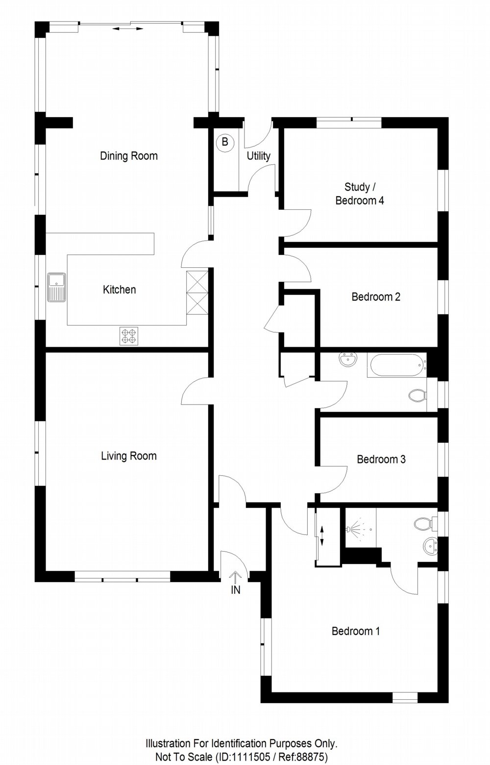 Floor plan of property