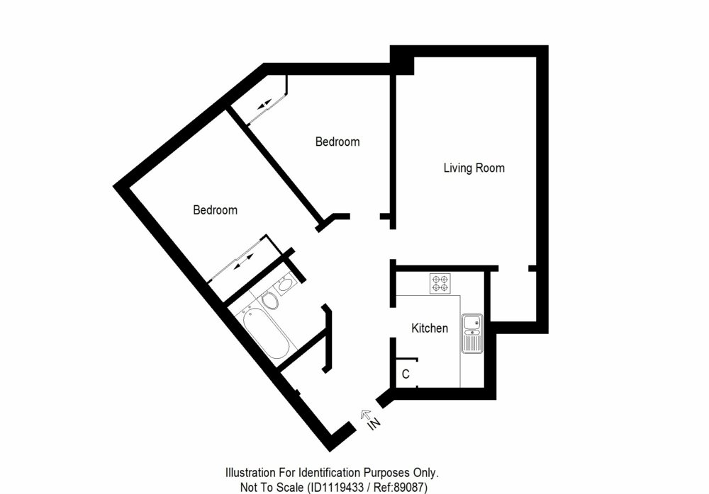 Floor plan of property