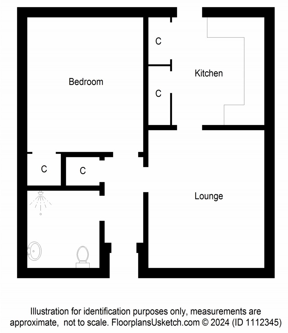 Floor plan of property