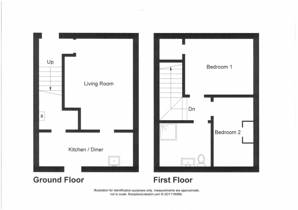 Floor plan of property