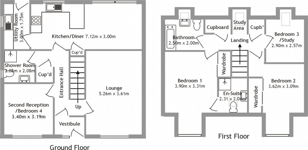 Floor plan of property