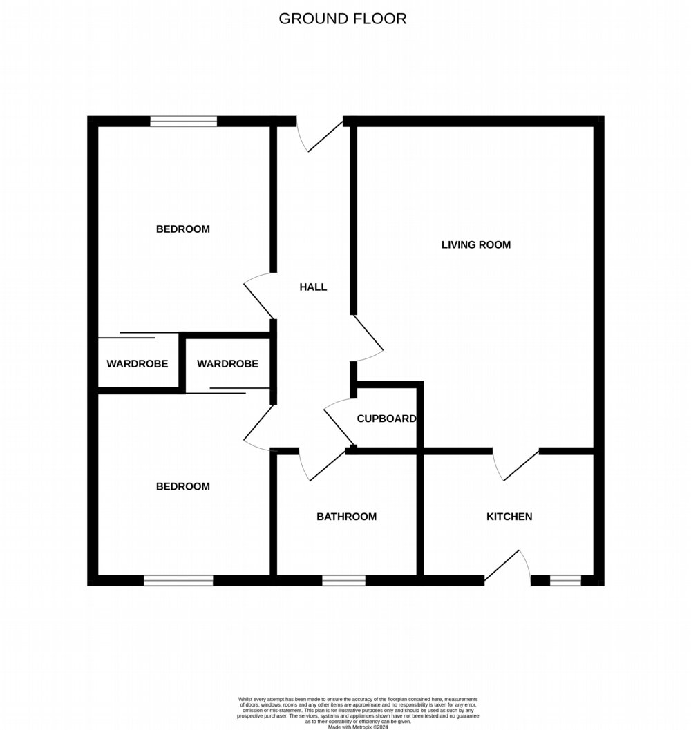 Floor plan of property