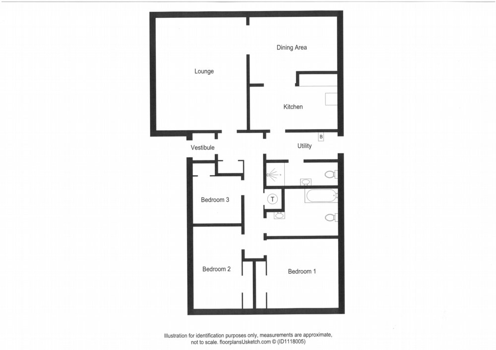 Floor plan of property