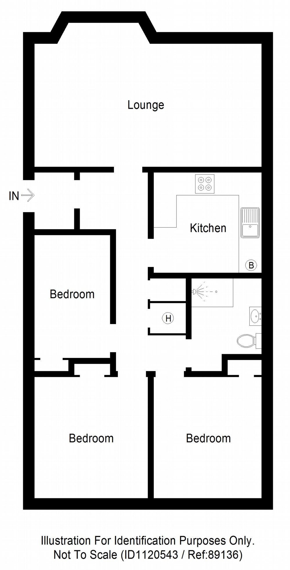 Floor plan of property