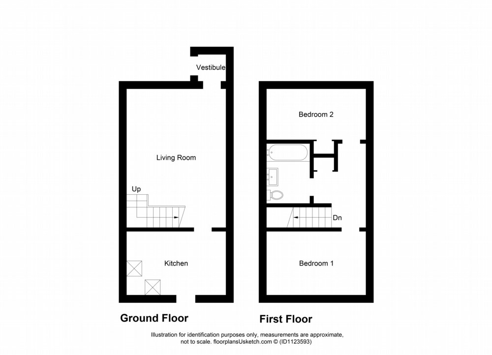 Floor plan of property