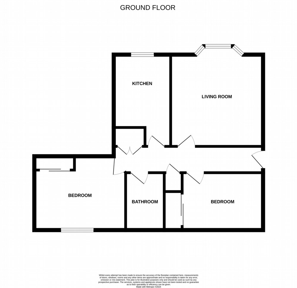 Floor plan of property