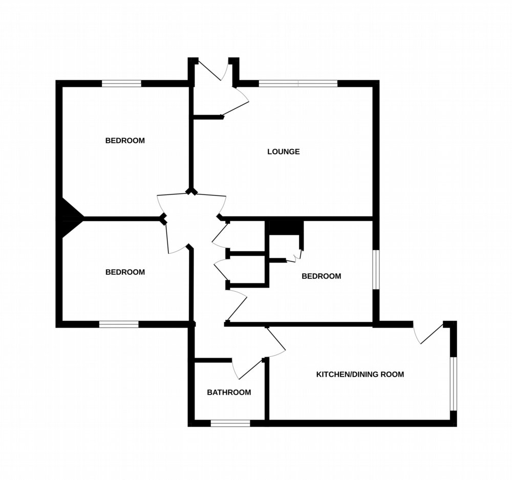 Floor plan of property