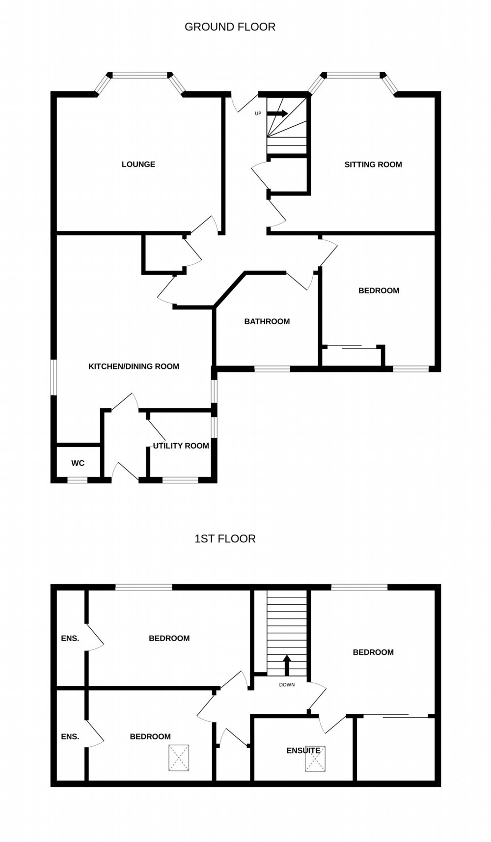 Floor plan of property