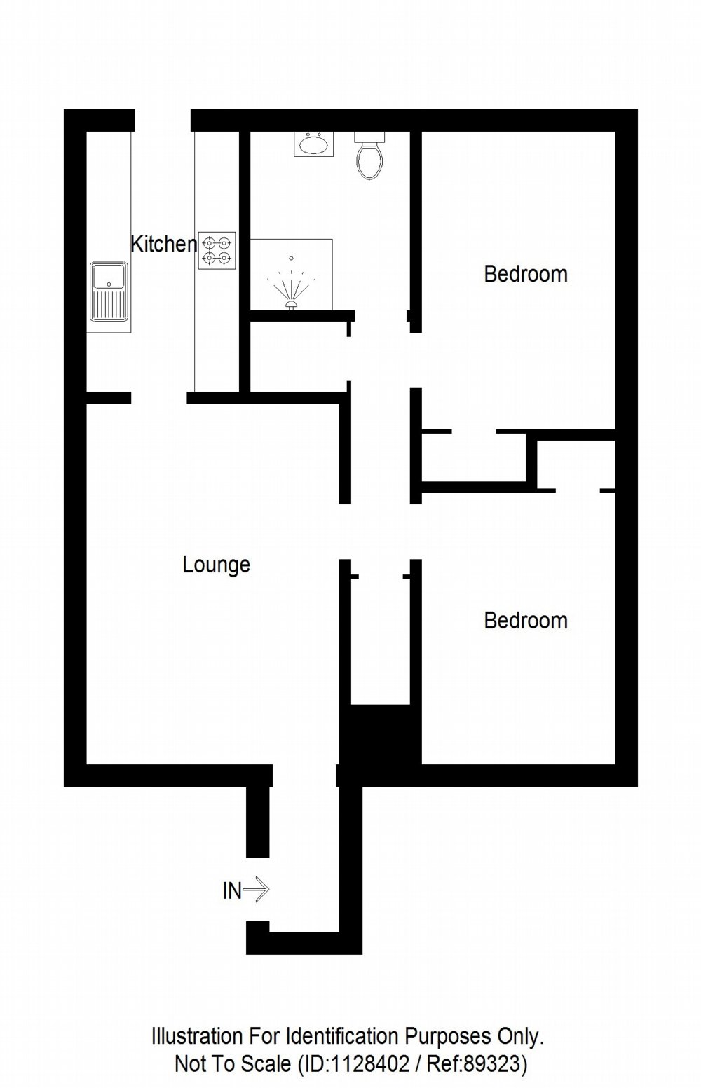 Floor plan of property