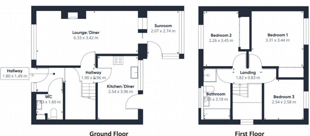 Floor plan of property