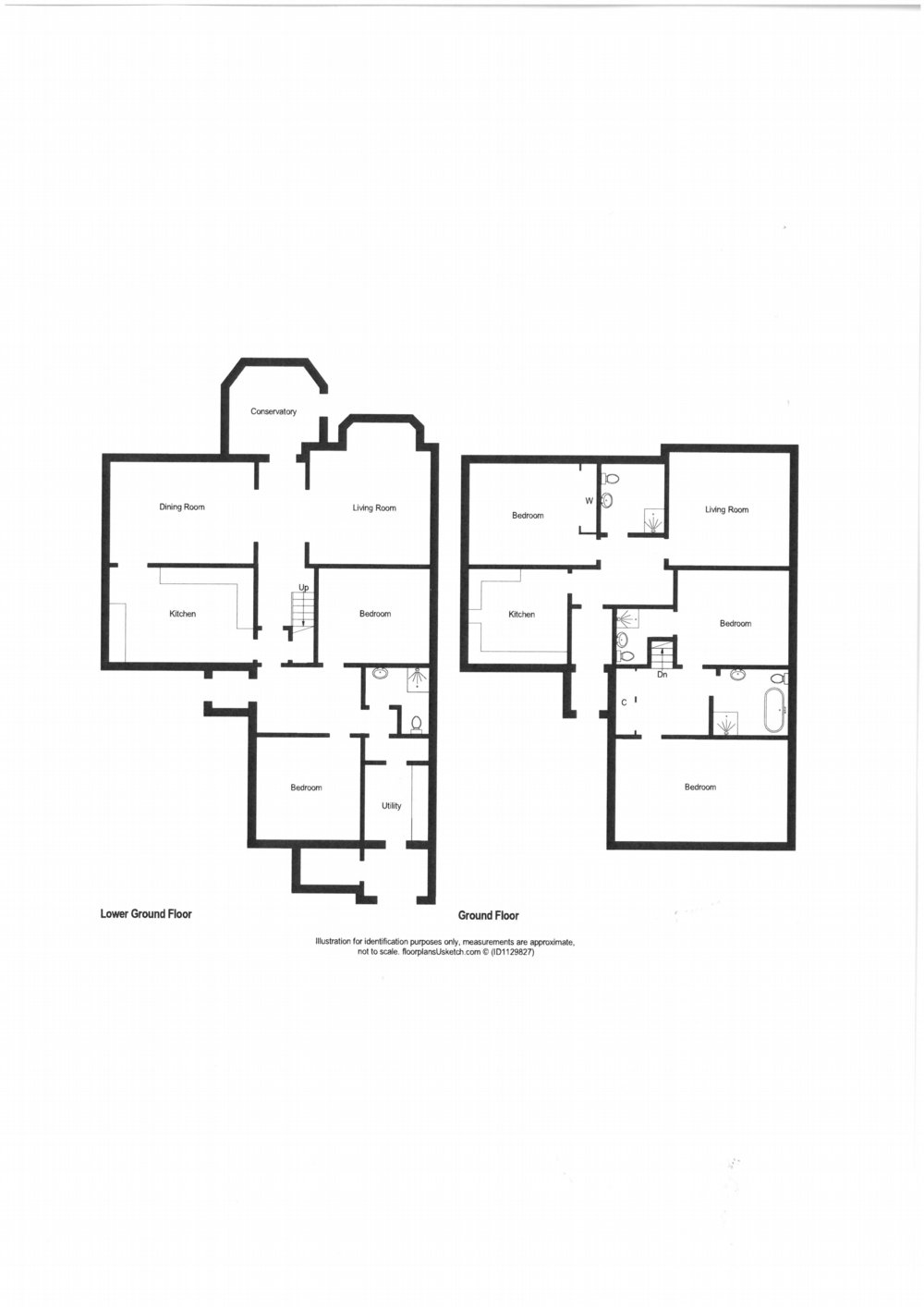 Floor plan of property