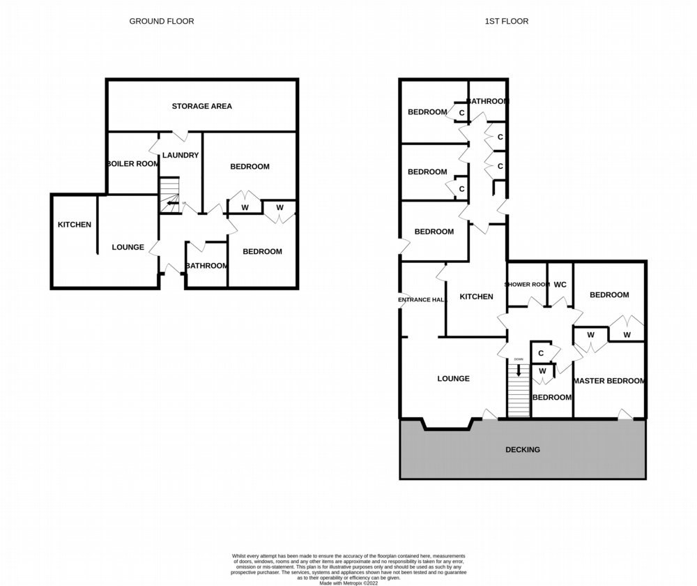 Floor plan of property