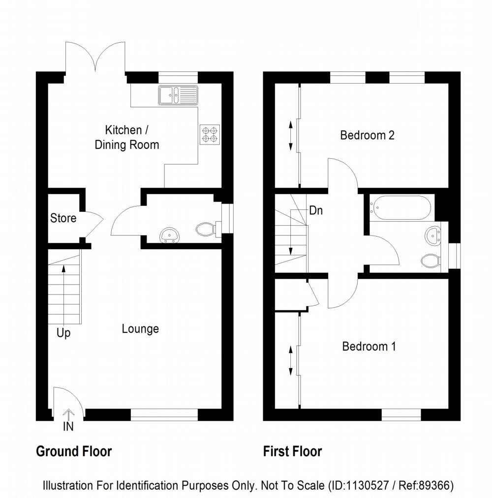 Floor plan of property