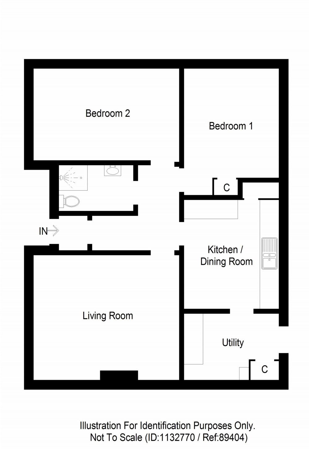 Floor plan of property