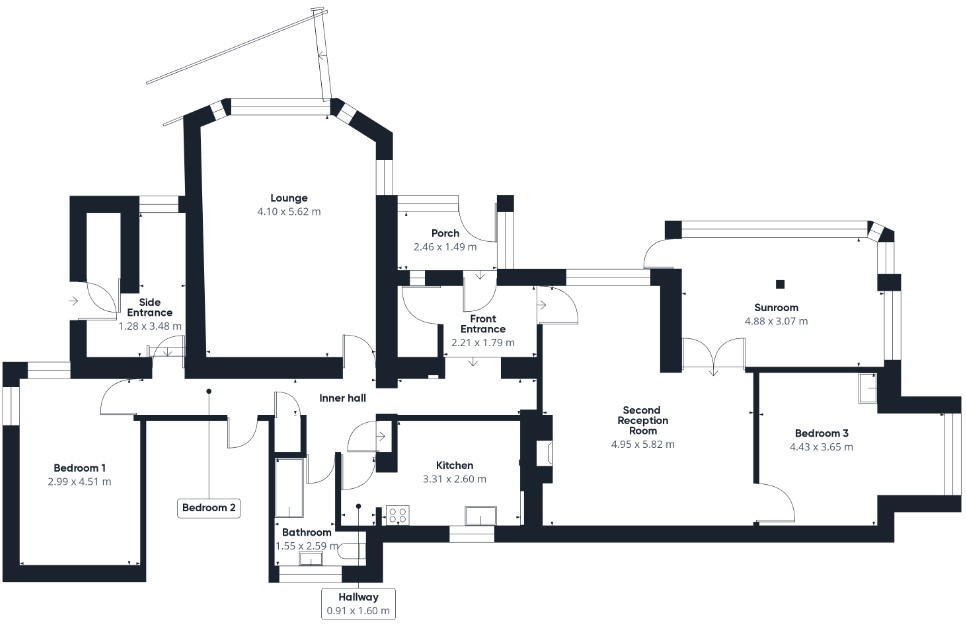 Floor plan of property