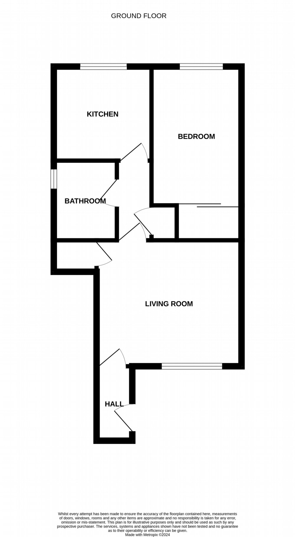 Floor plan of property