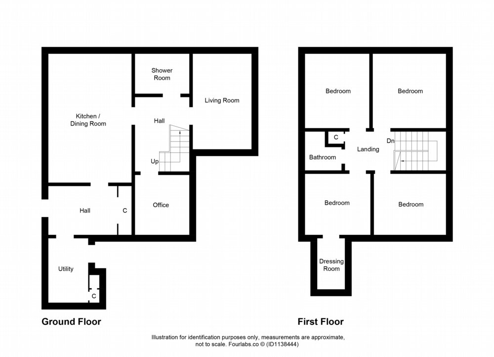 Floor plan of property