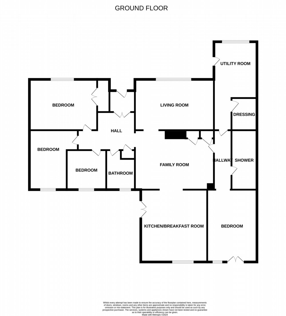 Floor plan of property