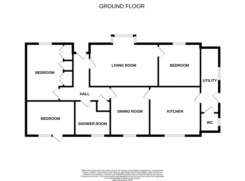 Floor plan of property