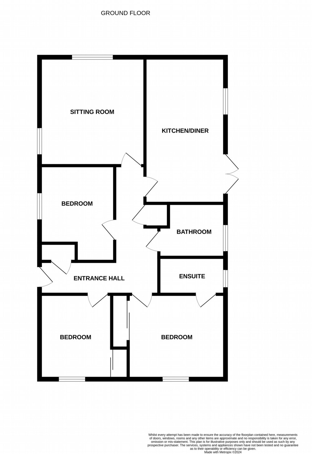 Floor plan of property