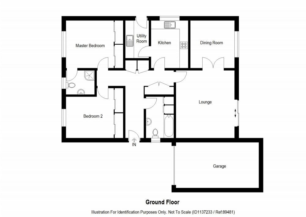 Floor plan of property