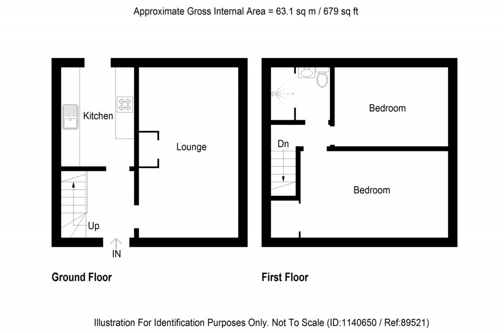 Floor plan of property