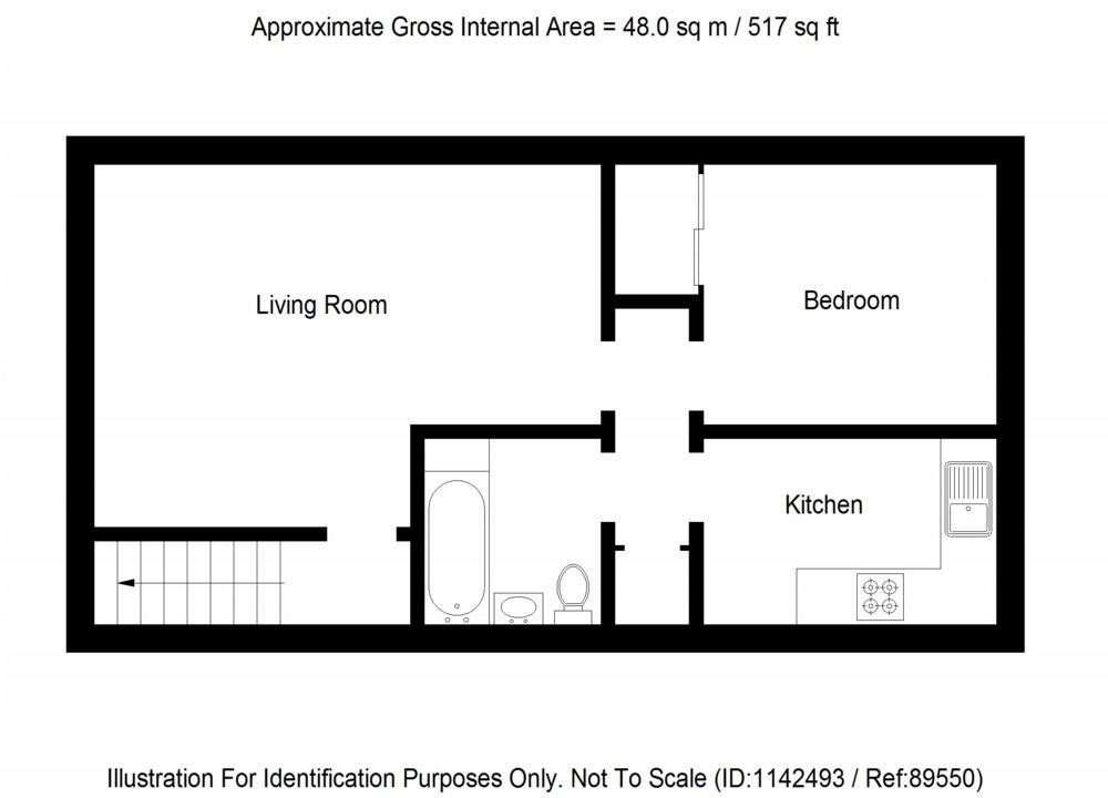 Floor plan of property