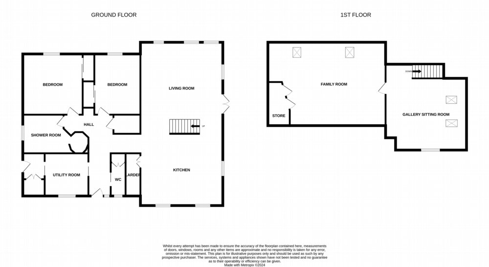 Floor plan of property