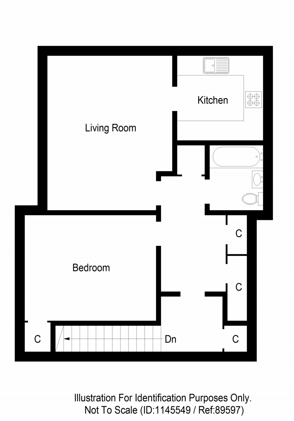 Floor plan of property