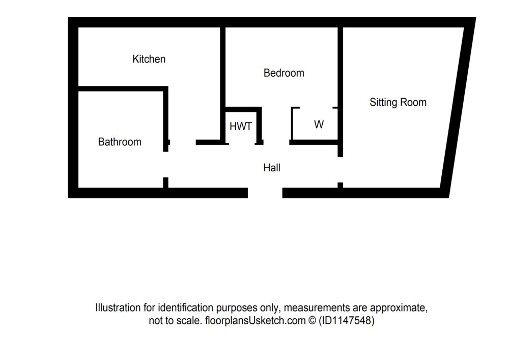 Floor plan of property