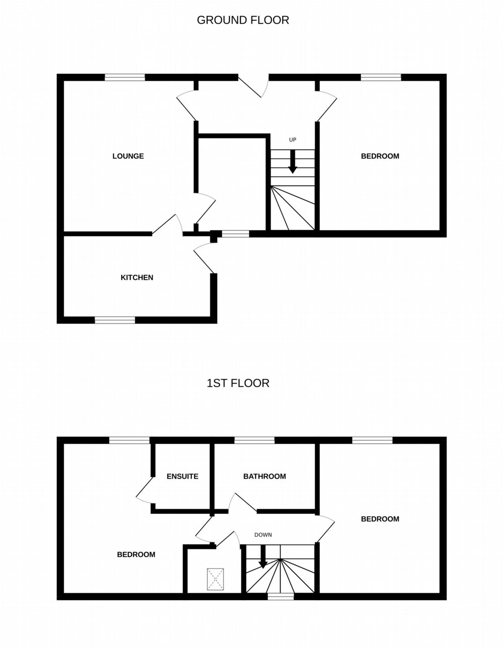 Floor plan of property