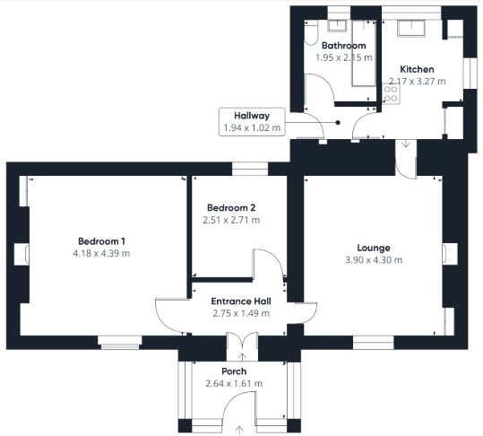 Floor plan of property