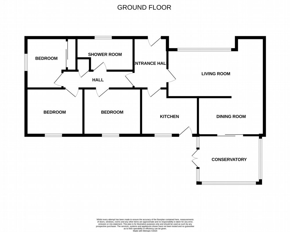 Floor plan of property