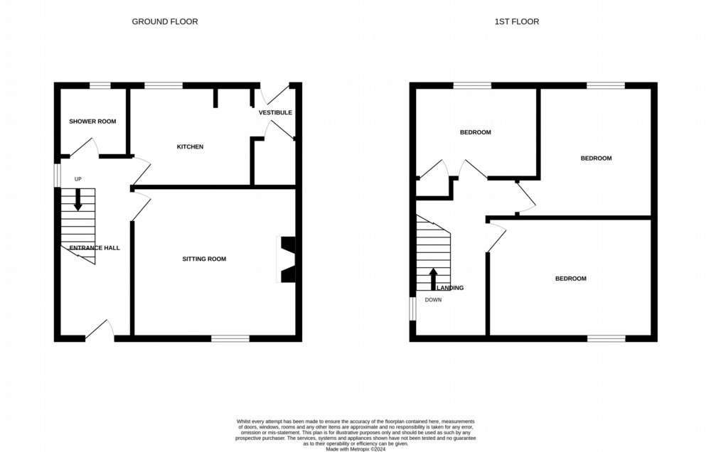 Floor plan of property