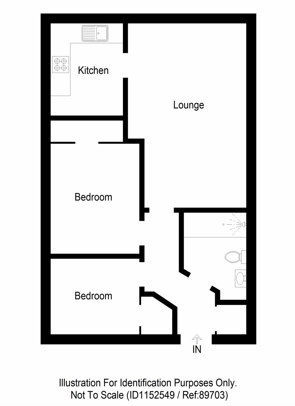 Floor plan of property