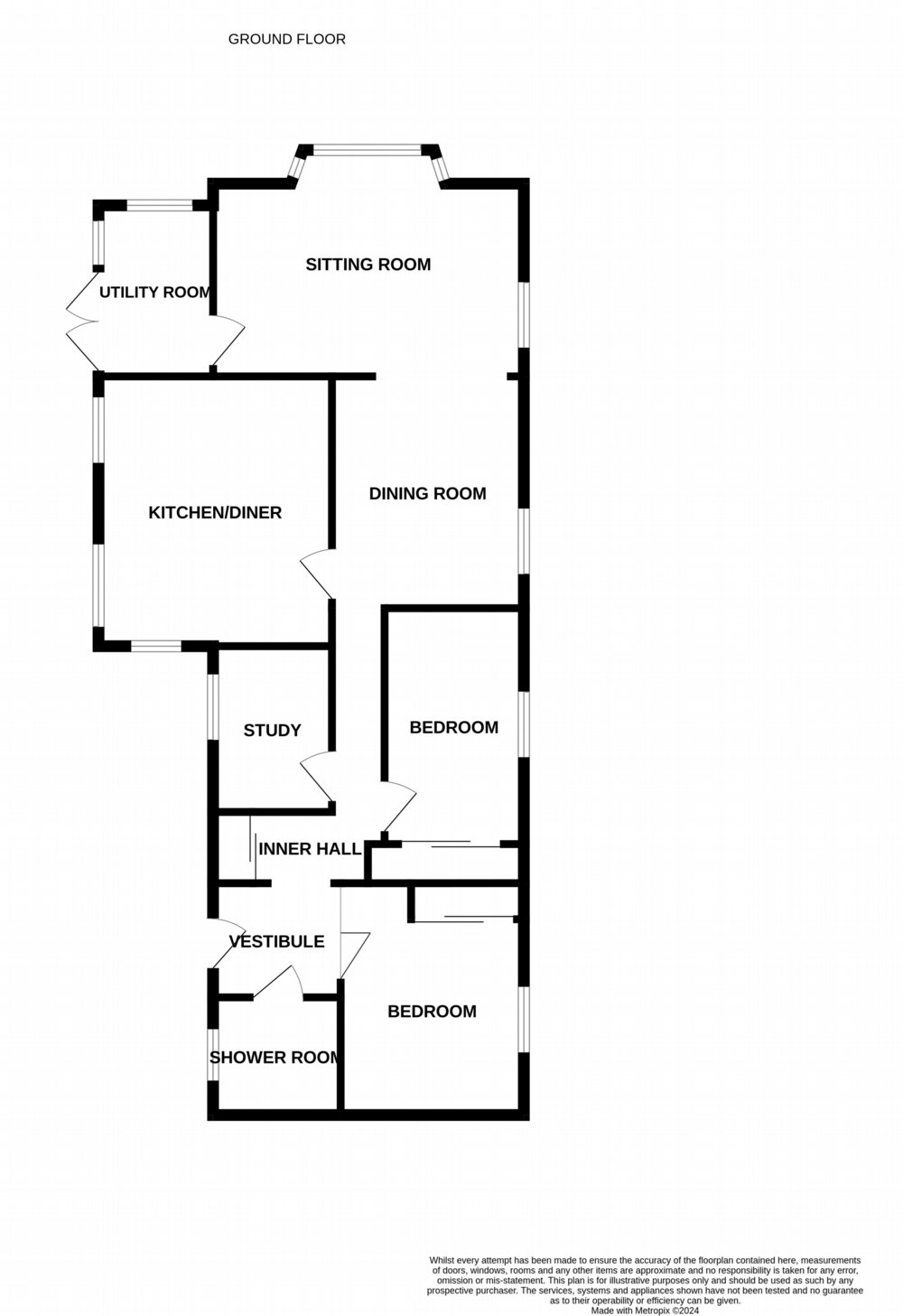 Floor plan of property