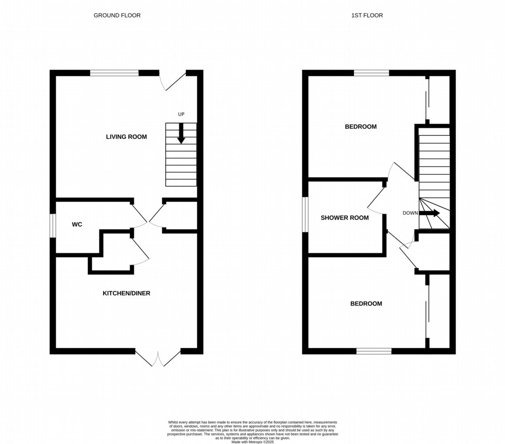 Floor plan of property