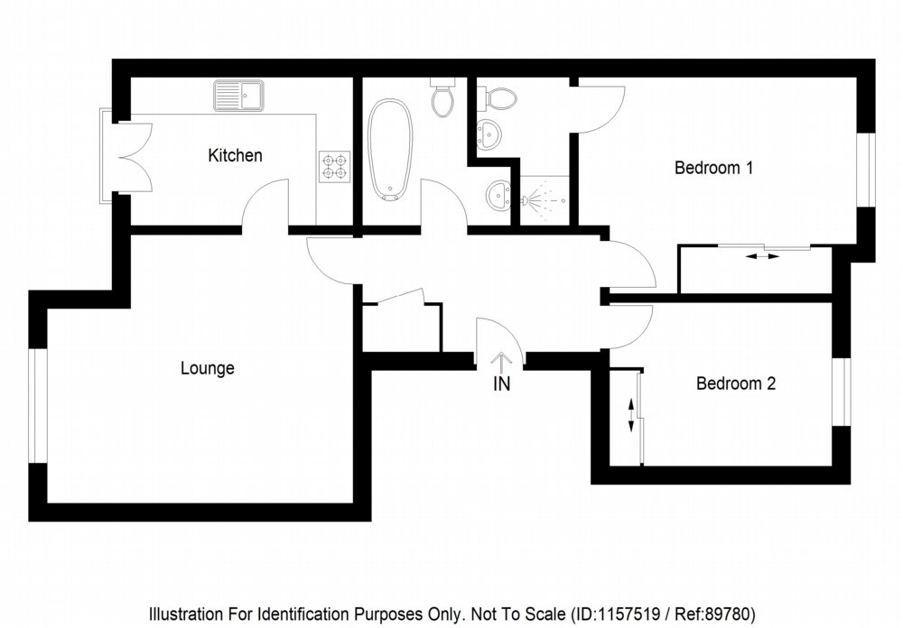 Floor plan of property