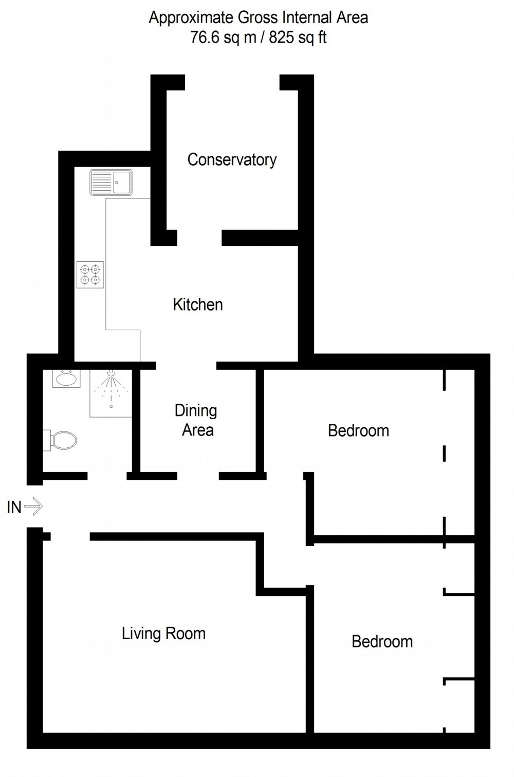 Floor plan of property